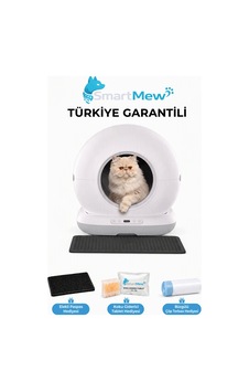 Smartmew Sce001 Akıllı Otomatik Kedi Tuvaleti - 75 Litre Hazneli, Kendi Kendini Temizleyen, Koku Önleyici Kedi Kumu Kabı Smartmew Sce001 Akıllı Otomatik Kedi Tuvaleti - 75 Litre Hazneli, Kendi Kendini Temizleyen, Koku Önleyici Kedi Kumu Kabı