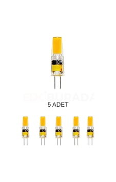 Cata Ct-4252 Kapsül Ampul 4w Günışığı G4 Duy - 5 Li Paket Cata Ct-4252 Kapsül Ampul 4w Günışığı G4 Duy - 5 Li Paket