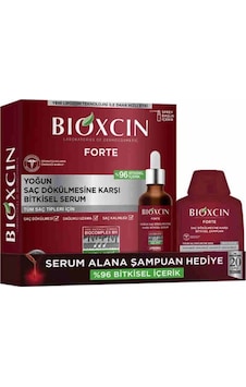 Bioxcin Forte 8 Kat YoğunSerum 3 x 30 ML + Bioxcin Forte Şampuan 300 ML