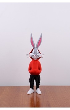 Bugs Bunny Figürü - Özel Tasarım 36 Cm Kırmızı - 693893309 Bugs Bunny Figürü - Özel Tasarım 36 Cm Kırmızı - 693893309