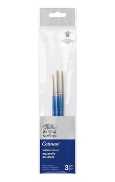 5390606 Cotman Sulu Boya Sentetik Saç Seti, 3 Fırça, Mükemmel Zıplama Gücü, Renk Taşıma Gücü Ve Nokta Hassasi 5390606 Cotman Sulu Boya Sentetik Saç Seti, 3 Fırça, Mükemmel Zıplama Gücü, Renk Taşıma Gücü Ve Nokta Hassasi