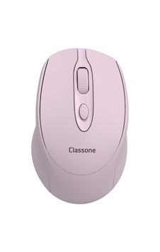 Classone Cbt16 Bluetooth + 2.4 Ghz Şarj Edilebilir Kablosuz Mouse - Pembe