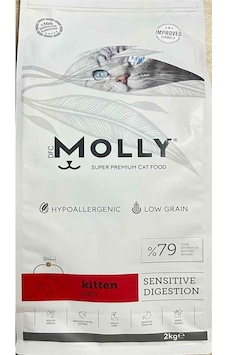 Molly Kuzu Etli Yavru Kedi Maması 2 KG Molly Kuzu Etli Yavru Kedi Maması 2 KG