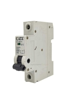 Cata Ct-9611 W Otomat 10 Amper B Tipi 4,5k Monofaze Cata Ct-9611 W Otomat 10 Amper B Tipi 4,5k Monofaze