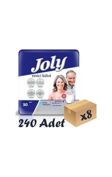 Joly Emici Külot Hasta Bezi M 8 x 30'Lu Joly Emici Külot Hasta Bezi M 8 x 30'Lu
