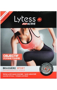 Lytess Fit Active Brassiere Sport Şekillendirici Spor Sütyeni Siyah Large Black/Noir 3662019004171 Lytess Fit Active Brassiere Sport Şekillendirici Spor Sütyeni Siyah Large Black/Noir 3662019004171