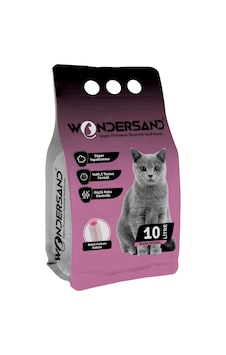 Wondersand Bebek Pudra Kokulu İnce Topaklaşan Bentonit Kedi Kumu 10 L Wondersand Bebek Pudra Kokulu İnce Topaklaşan Bentonit Kedi Kumu 10 L
