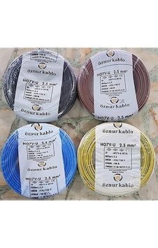 Öznur 2,5Mm Nya Kablo 1,5 Mm Nya Öznur 2,5Mm Nya Kablo 1,5 Mm Nya