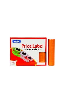 Etiketi- Turuncu- 100'lü Etiketi- Turuncu- 100'lü