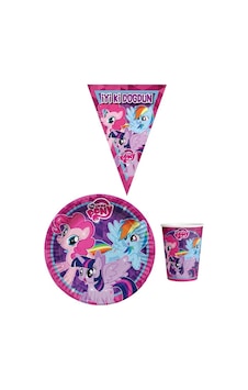 Pony 8 Kişilik Kız Doğum Günü Mini Set Kız Çocuk Parti Seti Pony 8 Kişilik Kız Doğum Günü Mini Set Kız Çocuk Parti Seti