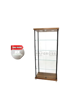 Kurulu Teslimat,camlı Dolap, Camlı Vitrin Cvz 30x70x175 Kurulu Teslimat,camlı Dolap, Camlı Vitrin Cvz 30x70x175