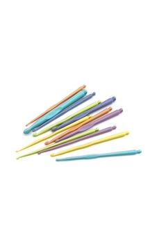 12pcs 2-10mm Plastik Tığ İşi Kanca Kiti Örgü İğneleri Dokuma Seti 12pcs 2-10mm Plastik Tığ İşi Kanca Kiti Örgü İğneleri Dokuma Seti