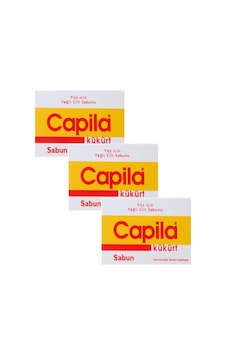 Capila Kükürtlü Sabun 3 x 90 G Capila Kükürtlü Sabun 3 x 90 G