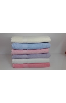 Soley Orient Havlu (Banyo Havlusu) 6'lı Çok Renkli