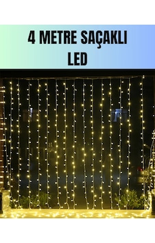 Hubrendy Tekno 4 Metre Yılbaşı Şelale Led Perde Işık Ev Bahçe Dekor Hubrendy Tekno 4 Metre Yılbaşı Şelale Led Perde Işık Ev Bahçe Dekor