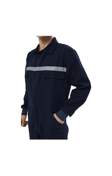 Kant 16/12 Gabardin Kumaş Bütün Kollu Tulum Lacivert Çok Renkli Kant 16/12 Gabardin Kumaş Bütün Kollu Tulum Lacivert Çok Renkli