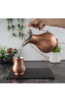 Dmt Copper Gaziantep Bakır El Işlemeli Otantik Sürahi-bardak Seti Otantik Kutulu Hediyelik Dmt Copper Gaziantep Bakır El Işlemeli Otantik Sürahi-bardak Seti Otantik Kutulu Hediyelik
