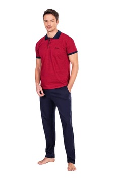 Pierre Cardin 5483 Erkek Pijama Takımı - Bordo Bordo Pierre Cardin 5483 Erkek Pijama Takımı - Bordo Bordo