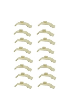 Store Perde Ve Zebra Perde Montaj Apartı 20 Adet Plastik Perde Aparatı Beyaz