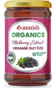 Organik Karadut Özü 640g - Şeker İlavesiz Ve %100 Doğal