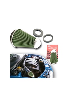 Carub Tuning Hava Filtresi 2 Aparatlı Krom-yeşil Br4686002 1 Adet