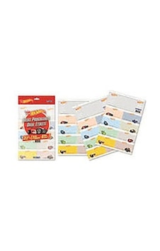 Gıpta Hot Wheels Ders Programlı Okul Etiketi 3 Lü