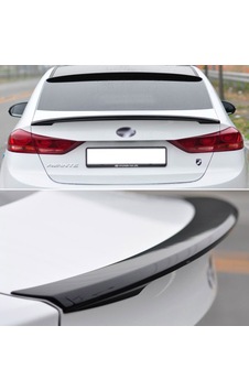 Hyundai Elantra Bagaj Üstü Spoiler Yapışık Plastik 2017-2018-2019 Hyundai Elantra Bagaj Üstü Spoiler Yapışık Plastik 2017-2018-2019