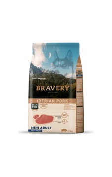 Bravery İberian Pork Tahılsız Domuzlu Küçük Irk Yetişkin Köpek Maması 2 KG Bravery İberian Pork Tahılsız Domuzlu Küçük Irk Yetişkin Köpek Maması 2 KG