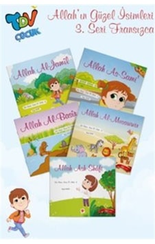 Les Beaux Noms D' Allah Allah'ın Güzel İsimleri 3 Set 5 Kitap...