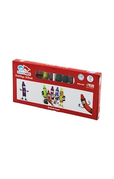 Kıds - Kıds Str-47 12pcs 12 Renk Pastel Boya Çok Renkli