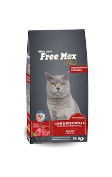 Free Max Lamb Kuzu Etli Yetişkin Kedi Maması 15 KG