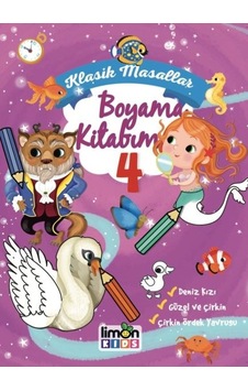Klasik Masallar Boyama Kitabım-4- Limonkids