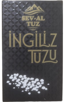Sev-Al Tuz Yenilebilir İngiliz Tuzu Epsom Salt 200 G Sev-Al Tuz Yenilebilir İngiliz Tuzu Epsom Salt 200 G