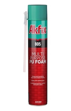 Akfix 805 Poliüretan Köpük 750ML Akfix 805 Poliüretan Köpük 750ML