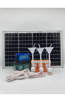 50 W Monokristal Panelli Güneş Enerji Seti Solar Aydınlatma N11.171 50 W Monokristal Panelli Güneş Enerji Seti Solar Aydınlatma N11.171