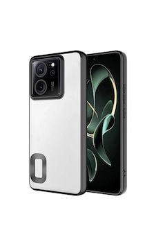 Kilifone - Xiaomi Uyumlu Mi 13t Pro - Kılıf Kamera Korumalı Tatlı Sert Omega Kapak - Siyah Kilifone - Xiaomi Uyumlu Mi 13t Pro - Kılıf Kamera Korumalı Tatlı Sert Omega Kapak - Siyah