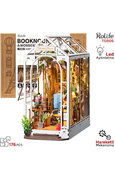 Rolife Tgb06 Garden House Kitap Köşesi Book Nook Dıy Minyatür Maket Model Seti Mini Dollhouse 3d Model Kit Detaylı Dekoratif Hobi Seti 3d Puzzle Tiny House Rolife Tgb06 Garden House Kitap Köşesi Book Nook Dıy Minyatür Maket Model Seti Mini Dollhouse 3d Model Kit Detaylı Dekoratif Hobi Seti 3d Puzzle Tiny House