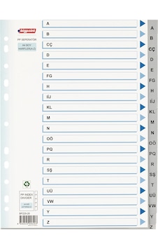 Bigpoint Pp Seperatör Harfler A-z X 15 Adet