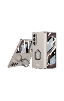 Galaxy Uyumlu Z Fold 8 Ultra Kılıf Kıpta Flip Ring Kamera Korumalı Kılıf Titanyum Galaxy Uyumlu Z Fold 8 Ultra Kılıf Kıpta Flip Ring Kamera Korumalı Kılıf Titanyum