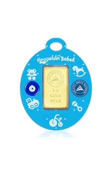 Ahlatcı Kuyumculuk 24 Ayar 1 Gram Erkek Bebek Altın