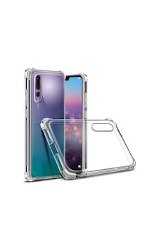 Huawei P20 Pro Kılıf Zore Nitro Anti Shock Silikon Renksiz Huawei P20 Pro Kılıf Zore Nitro Anti Shock Silikon Renksiz