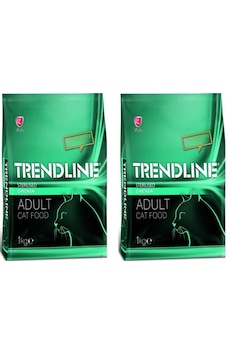 Trendline Sterilised Tavuklu Kısır Kedi Maması 2 x 1 KG Trendline Sterilised Tavuklu Kısır Kedi Maması 2 x 1 KG