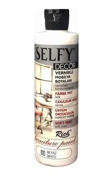 Rich Selfy Decor Vernikli Boya 240Cc 800 Beyaz Rich Selfy Decor Vernikli Boya 240Cc 800 Beyaz