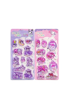 Kuromi My Melody Sulu Sticker 2'li Diğer Kuromi My Melody Sulu Sticker 2'li Diğer