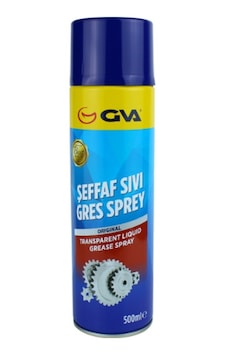 Gva Şeffaf Sıvı Gres Spreyi 500 ML