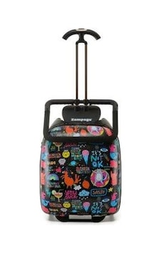 Zampago Renkli Kabin Boy Düşme Engelleyici Binilebilir Çocuk Valizi Ks-x1-b Siyah Zampago Renkli Kabin Boy Düşme Engelleyici Binilebilir Çocuk Valizi Ks-x1-b Siyah