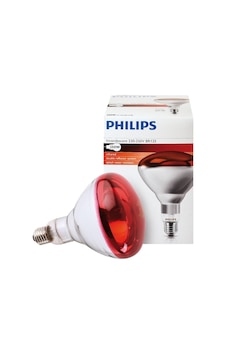 Philips 250W E27 Infrared Kızmızı Işık Isı Veren Ampul Philips 250W E27 Infrared Kızmızı Işık Isı Veren Ampul