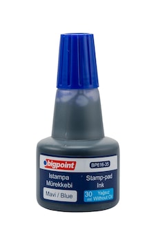 Bigpoint P616-35 Istampa Mürekkebi 30 ML Mavi Bigpoint P616-35 Istampa Mürekkebi 30 ML Mavi