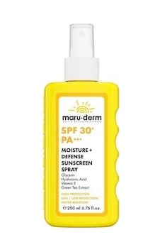 Maruderm Spf30+ Moısture + Defence Sunscreen Spray 200ml Maruderm Spf30+ Moısture + Defence Sunscreen Spray 200ml