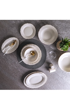 Aryıldız Tiffany 60 Parça Yemek Takımı Altın Aryıldız Tiffany 60 Parça Yemek Takımı Altın